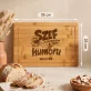 Deska Do Krojenia z Grawerem Dla Szefa Prezent Dla Mężczyzny: Szef Z Poczuciem Humoru Deska Do Krojenia z Grawerem Dla Szefa Prezent Dla Mężczyzny: Szef Z Poczuciem Humoru
