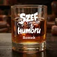 Szklanki Do Whisky z Grawerem Dla Szefa Prezent Dla Mężczyzny: Szef Z Poczuciem Humoru Szklanki Do Whisky z Grawerem Dla Szefa Prezent Dla Mężczyzny: Szef Z Poczuciem Humoru