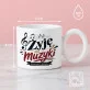 Kubek Z Okrągłym Uchem Dla Muzyka Prezent Dla Mężczyzny: Dźwięk Pasji