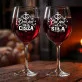 Dwa Kieliszki Do Wina Dla Pary Młodej Prezent Na Ślub Dla Pary: Manifest Młodej Pary