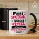 Kubek Z Nadrukiem Na Odejście Z Pracy Prezent Dla Kobiety: Więcej Życia Kubek Z Nadrukiem Na Odejście Z Pracy Prezent Dla Kobiety: Więcej Życia