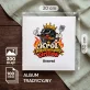 Album Na Zdjęcia Tradycyjny Na Dzień Ojca Prezent Dla Taty Mężczyzny: Król Niedzielnych Grillów