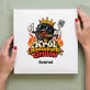 Album Na Zdjęcia Tradycyjny Na Dzień Ojca Prezent Dla Taty Mężczyzny: Król Niedzielnych Grillów