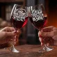 Dwa Kieliszki Do Wina Dla Dwojga Prezent Dla Pary: Duet Ona I On Dwa Kieliszki Do Wina Dla Dwojga Prezent Dla Pary: Duet Ona I On