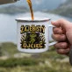 Kubek Emaliowany Dla Taty Prezent Na Dzień Ojca Dla Mężczyzny: Król Ojcostwa Kubek Emaliowany Dla Taty Prezent Na Dzień Ojca Dla Mężczyzny: Król Ojcostwa