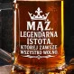 Kufel Dla Męża Prezent Na Rocznicę Ślubu Dla Mężczyzny: Mąż Legendarna Istota