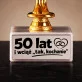 Statuetka Z Grawerem Na 50 Rocznicę Ślubu Prezent Dla Pary: 50 Lat I Wciąż „Tak, Kochanie”