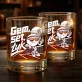Szklanka Do Whisky Dla Tenisisty Prezent Dla Mężczyzny: Gem, Set, Łyk Szklanka Do Whisky Dla Tenisisty Prezent Dla Mężczyzny: Gem, Set, Łyk