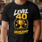 Koszulka Męska Na 40 Urodziny Prezent Dla Mężczyzny: Level 40