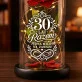 Wieczna Róża W Szkle Na 30 Rocznicę Ślubu Prezent Dla Pary: 30 Lat Razem - Jedna Miłość