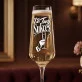 Kieliszek Do Szampana Z Grawerem Dla Mężczyzny Prezent Dla Mężczyzny: Męska Elegancja Kieliszek Do Szampana Z Grawerem Dla Mężczyzny Prezent Dla Mężczyzny: Męska Elegancja