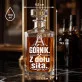 Karafka Do Whisky z Grawerem Na Barbórkę Prezent Dla Górnika: Górnik. Z Dołu Siła.