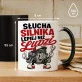 Kubek Z Nadrukiem Dla Mechanika Samochodowego Prezent Dla Mężczyzny: Słucha Silnika Kubek Z Nadrukiem Dla Mechanika Samochodowego Prezent Dla Mężczyzny: Słucha Silnika