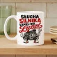 Kubek Z Nadrukiem Dla Mechanika Samochodowego Prezent Dla Mężczyzny: Słucha Silnika Kubek Z Nadrukiem Dla Mechanika Samochodowego Prezent Dla Mężczyzny: Słucha Silnika