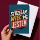 Kartka z Życzeniami Dla Piłkarza Dla Mężczyzny: Piłkarski Humor