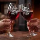 Dwa Kieliszki Do Wina Dla Młodej Pary Prezent Na Ślub Dla Pary: Para Na Zawsze Dwa Kieliszki Do Wina Dla Młodej Pary Prezent Na Ślub Dla Pary: Para Na Zawsze