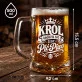 Zestaw Prezentowy Kufel Na Imieniny Prezent Dla Mężczyzny: Król Pić Piwo Zestaw Prezentowy Kufel Na Imieniny Prezent Dla Mężczyzny: Król Pić Piwo