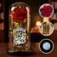 Wieczna Róża LED Na 90 Urodziny Prezent Dla 90 Latki Kobiety: Dziewięćdziesiąt Lat Wieczna Róża LED Na 90 Urodziny Prezent Dla 90 Latki Kobiety: Dziewięćdziesiąt Lat