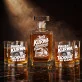 Zestaw Do Whisky Dla Tirowca Prezent Dla Mężczyzny: Drogowy Sarkazm