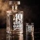 Zestaw Do Wódki z Grawerem Na 40 Urodziny Prezent: 40 Lat Praktyki Zestaw Do Wódki z Grawerem Na 40 Urodziny Prezent: 40 Lat Praktyki