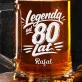 Kufel Personalizowany z Grawerem Na 80 Prezent Dla 80 Latka Mężczyzny: Legendarne Lata