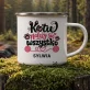 Kubek Emaliowany Dla Kociary Prezent Dla Kobiety: Kotu Należy Się Wszystko Kubek Emaliowany Dla Kociary Prezent Dla Kobiety: Kotu Należy Się Wszystko