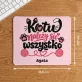 Podkładka Pod Myszkę Dla Kociary Prezent Dla Kobiety: Kotu Należy Się Wszystko Podkładka Pod Myszkę Dla Kociary Prezent Dla Kobiety: Kotu Należy Się Wszystko