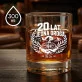 Szklanka Do Whisky Na 20 Rocznicę Ślubu Prezent Dla Mężczyzny: 20 Lat. Jedna Droga Szklanka Do Whisky Na 20 Rocznicę Ślubu Prezent Dla Mężczyzny: 20 Lat. Jedna Droga