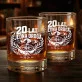 Szklanka Do Whisky Na 20 Rocznicę Ślubu Prezent Dla Mężczyzny: 20 Lat. Jedna Droga Szklanka Do Whisky Na 20 Rocznicę Ślubu Prezent Dla Mężczyzny: 20 Lat. Jedna Droga