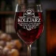 Kieliszek Do Wina Dla Kolejarza Prezent Dla Mężczyzny: Kolejarz Prowadzi Ludzi Kieliszek Do Wina Dla Kolejarza Prezent Dla Mężczyzny: Kolejarz Prowadzi Ludzi
