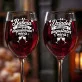 Dwa Kieliszki Do Wina Dla Dziadków Prezent Na Dzień Babci i Dziadka Dla Pary: Dziadkowy Toast