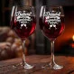 Dwa Kieliszki Do Wina Dla Dziadków Prezent Na Dzień Babci i Dziadka Dla Pary: Dziadkowy Toast
