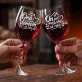 Dwa Kieliszki Do Wina Na 1 Rocznicę Ślubu Prezent Dla Pary: Rok Razem Dwa Kieliszki Do Wina Na 1 Rocznicę Ślubu Prezent Dla Pary: Rok Razem