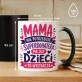 Kubek Z Nadrukiem Na Dzień Matki Prezent Dla Mamy Kobiety: Nie Potrzebuje Superbohatera Kubek Z Nadrukiem Na Dzień Matki Prezent Dla Mamy Kobiety: Nie Potrzebuje Superbohatera