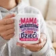 Kubek Z Nadrukiem Na Dzień Matki Prezent Dla Mamy Kobiety: Nie Potrzebuje Superbohatera Kubek Z Nadrukiem Na Dzień Matki Prezent Dla Mamy Kobiety: Nie Potrzebuje Superbohatera