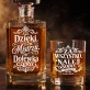 Zestaw Do Whisky Na Podziękowanie Prezent Dla Mężczyzny: Dzięki, Mistrzu. Dolewka Czeka Zestaw Do Whisky Na Podziękowanie Prezent Dla Mężczyzny: Dzięki, Mistrzu. Dolewka Czeka