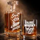 Zestaw Do Whisky Dla Fana Kosmosu Prezent Dla Mężczyzny: Galaktyczny Toast
