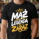 Koszulka Męska Dla Męża Prezent Na Rocznicę Ślubu Dla Mężczyzny: Legenda Od Zaraz