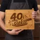 Deska Do Krojenia Na 40 Prezent Na 40 Urodziny Dla Kobiety: Królowa Siekania 40 Deska Do Krojenia Na 40 Prezent Na 40 Urodziny Dla Kobiety: Królowa Siekania 40