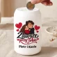 Skarbonka Na Walentynki Prezent Na Rocznicę Dla Pary: Zawsze Przy Tobie Skarbonka Na Walentynki Prezent Na Rocznicę Dla Pary: Zawsze Przy Tobie