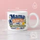 Kubek Z Okrągłym Uchem Dla Mamy Prezent Na Dzień Mamy Dla Kobiety: Śródziemnomorska Mama Kubek Z Okrągłym Uchem Dla Mamy Prezent Na Dzień Mamy Dla Kobiety: Śródziemnomorska Mama