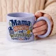 Kubek Z Okrągłym Uchem Dla Mamy Prezent Na Dzień Mamy Dla Kobiety: Śródziemnomorska Mama Kubek Z Okrągłym Uchem Dla Mamy Prezent Na Dzień Mamy Dla Kobiety: Śródziemnomorska Mama