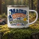 Kubek Emaliowany Dla Mamy Prezent Na Dzień Mamy Dla Kobiety: Śródziemnomorska Mama