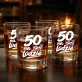 Szklanka Do Whisky Na 50 Urodziny Prezent Dla Mężczyzny: 50 Na Lodzie