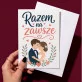 Kartka z Życzeniami Dla Pary Młodej Na Ślub Dla Pary: Elegancka Miłość Kartka z Życzeniami Dla Pary Młodej Na Ślub Dla Pary: Elegancka Miłość