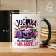 Kubek Z Nadrukiem Dla Joginki Prezent Dla Kobiety: Joginka Na Macie Kubek Z Nadrukiem Dla Joginki Prezent Dla Kobiety: Joginka Na Macie