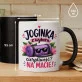Kubek Z Nadrukiem Dla Joginki Prezent Dla Kobiety: Joginka Na Macie Kubek Z Nadrukiem Dla Joginki Prezent Dla Kobiety: Joginka Na Macie