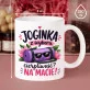 Różowy Zestaw Prezentowy Dla Joginki Dla Kobiety: Joginka Na Macie Różowy Zestaw Prezentowy Dla Joginki Dla Kobiety: Joginka Na Macie