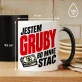 Kubek Z Nadrukiem Dla Faceta Który Ma Wszystko Prezent Dla Mężczyzny: Jestem Gruby Bo Mnie Stać Kubek Z Nadrukiem Dla Faceta Który Ma Wszystko Prezent Dla Mężczyzny: Jestem Gruby Bo Mnie Stać