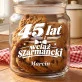 Słoik Na Ciastka z Grawerem Na 45 Rocznicę Ślubu Prezent Na Walentynki Dla Mężczyzny: 45 Lat I Wciąż Szarmancki Słoik Na Ciastka z Grawerem Na 45 Rocznicę Ślubu Prezent Na Walentynki Dla Mężczyzny: 45 Lat I Wciąż Szarmancki